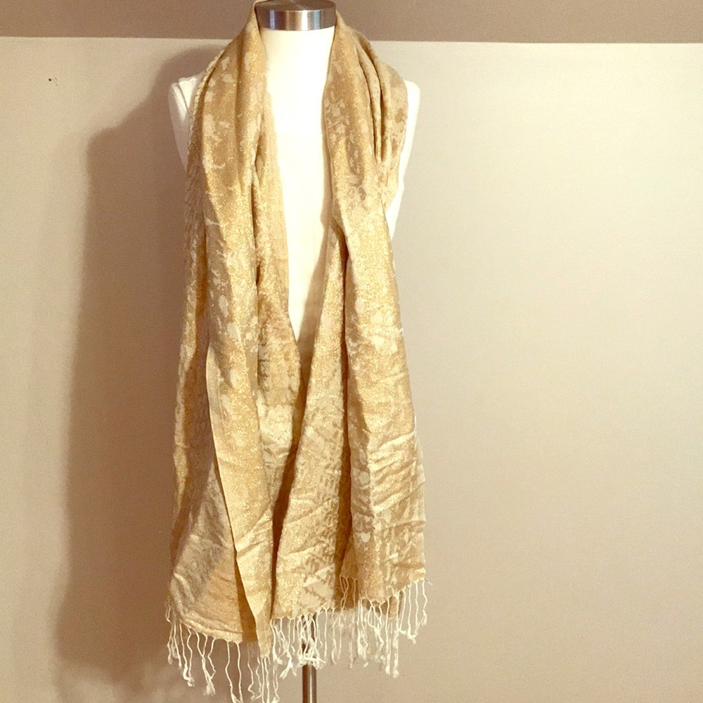 Gold scarf/wrap